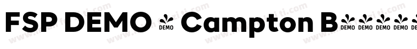FSP DEMO - Campton B字体转换